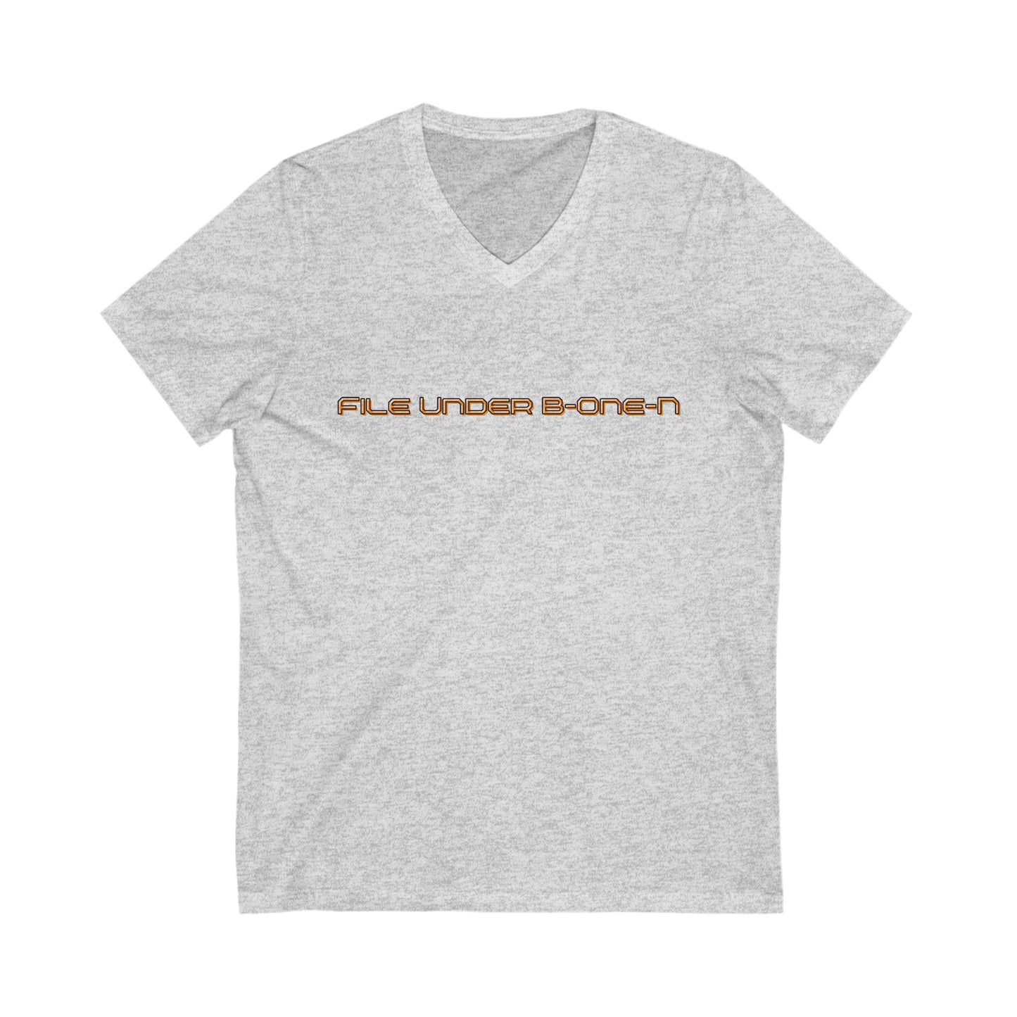 Unisex Jersey Short Sleeve V-Neck Tee