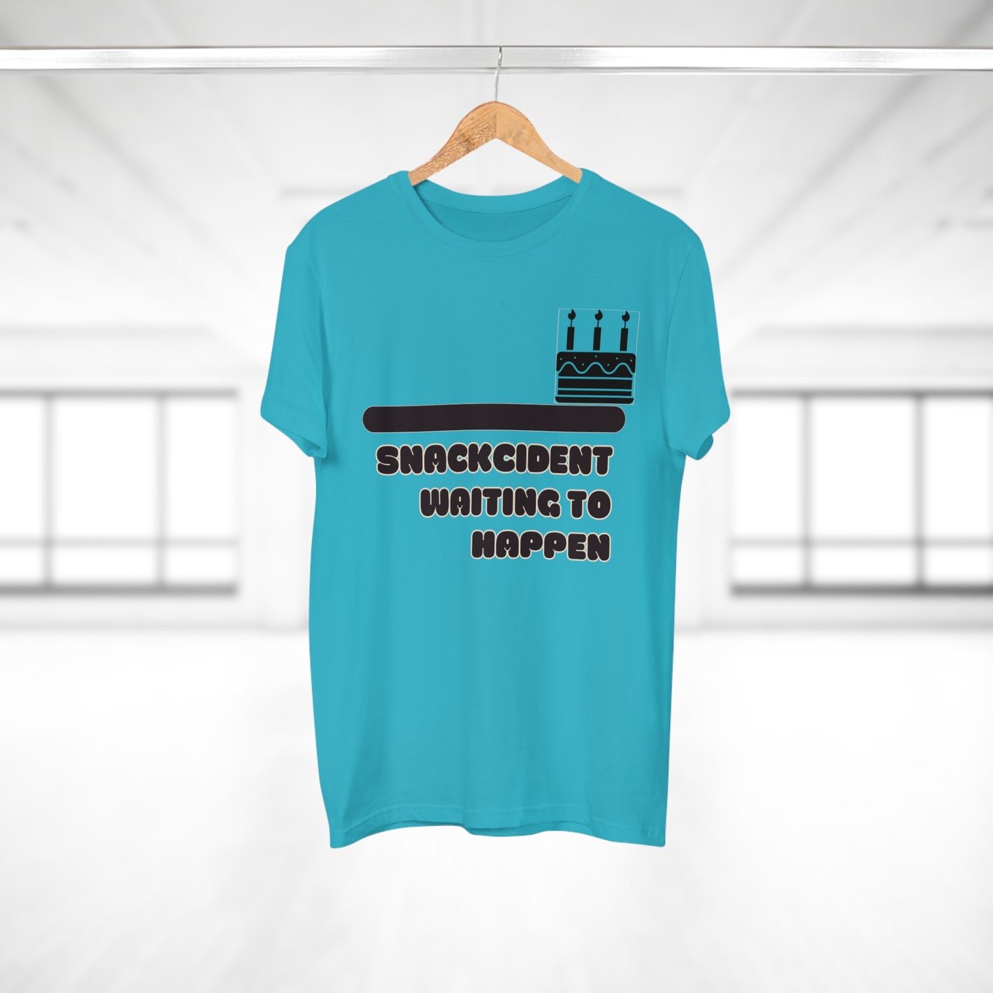 Snackcident Waiting To Happen - Men's T-shirt