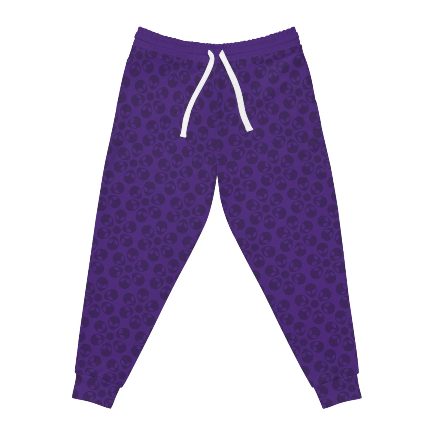 Stylish Floral Athletic Joggers Trendy Joggers Comfortable Workout Pants Casual Loungewear Gifts for Fitness Lovers Alien Flowers Purple