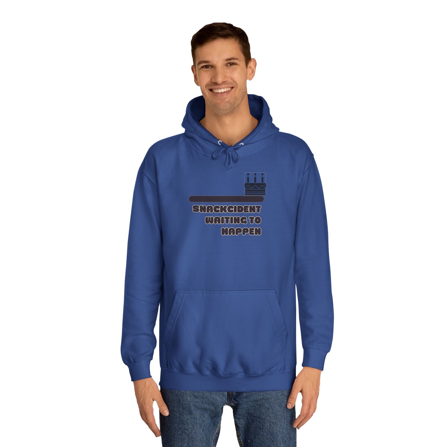 Unisex College Hoodie - Fun and Cozy Style for Students, Perfect for Campus Life, Gift for Graduates, Chill Days, Hoodie with Quirky Quote