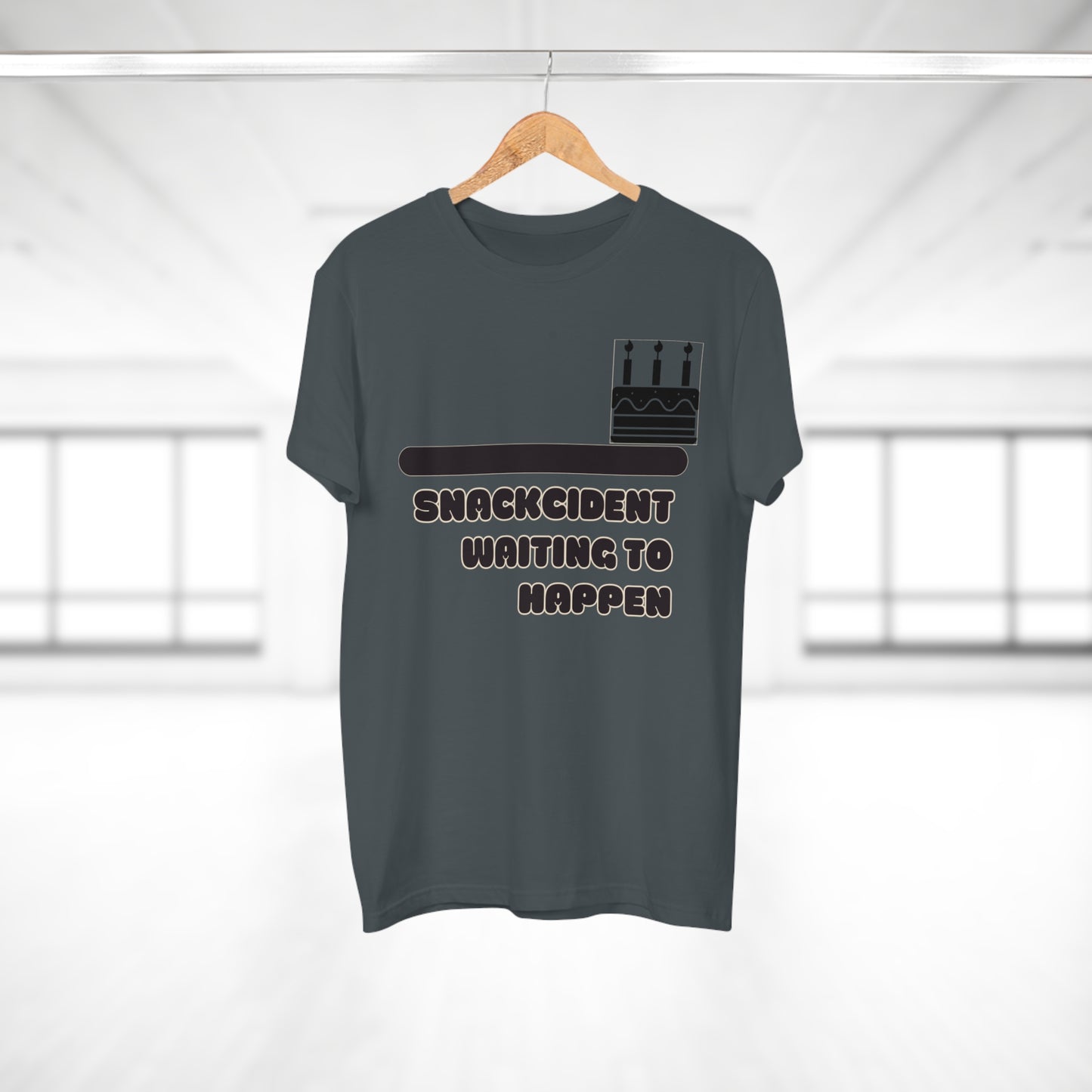 Snackcident Waiting To Happen - Men's T-shirt