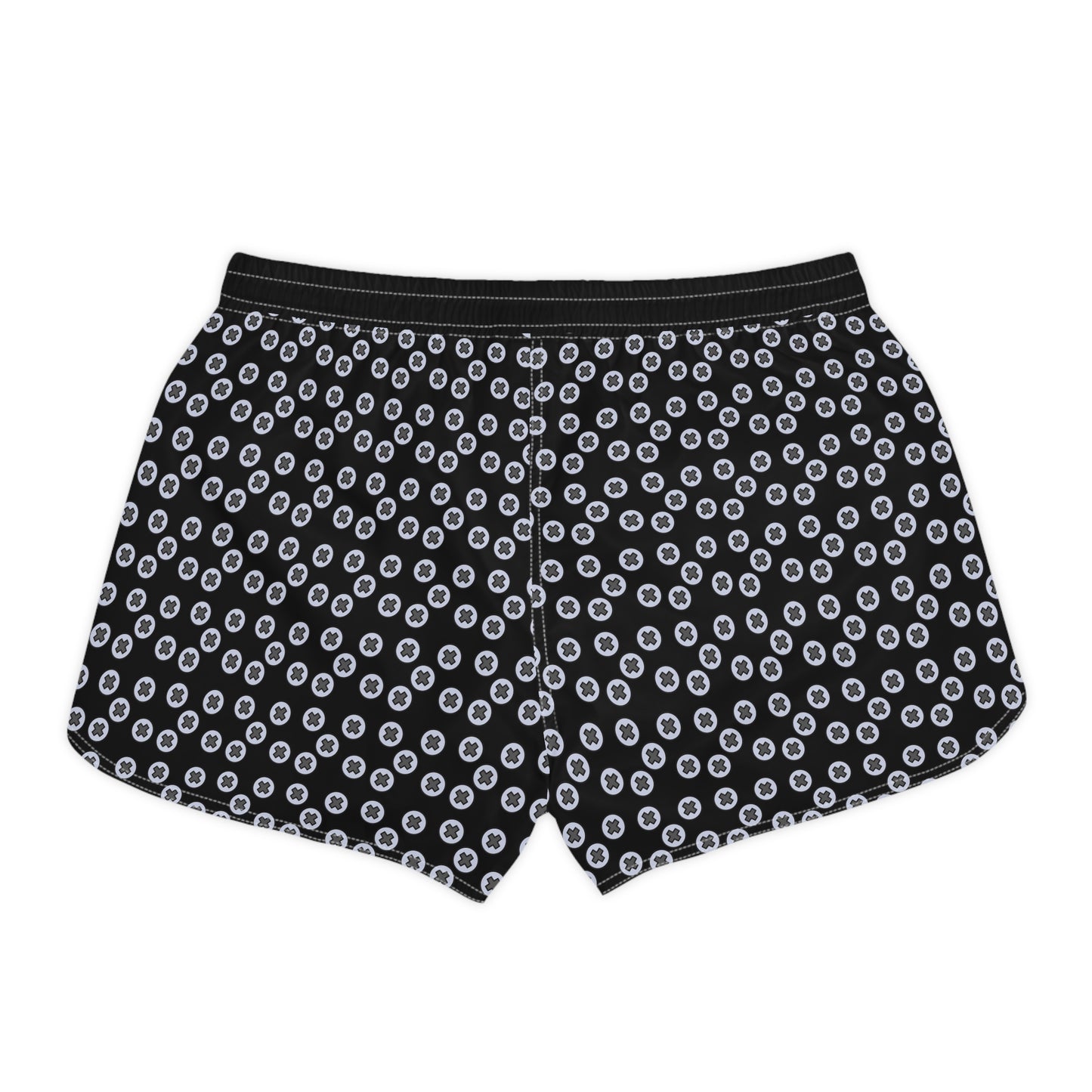 Chic Women's Casual Shorts, Comfy Summer Lounge Wear, Perfect for Vacations, Spa Days, & Relaxing at Home - Black