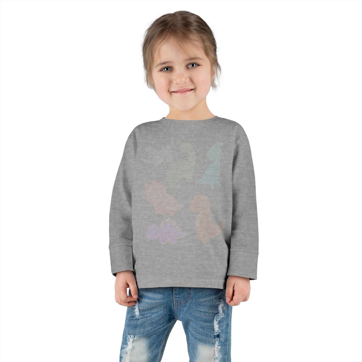 Toddler Long Sleeve Tee - Cozy and Cute Long Sleeve T-Shirt for Kids, Perfect for Playtime, Gift Ideas, Everyday Wear