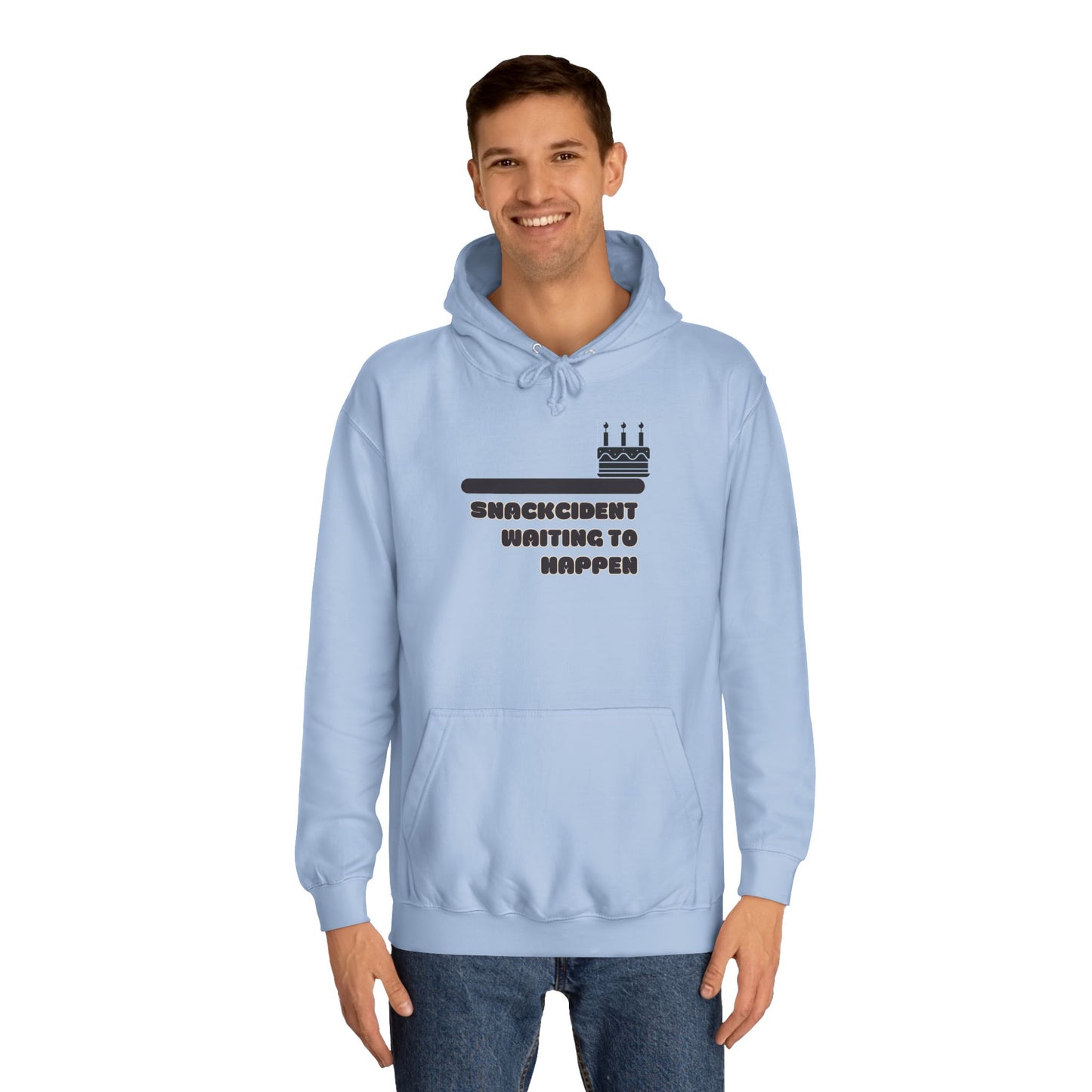 Unisex College Hoodie - Fun and Cozy Style for Students, Perfect for Campus Life, Gift for Graduates, Chill Days, Hoodie with Quirky Quote