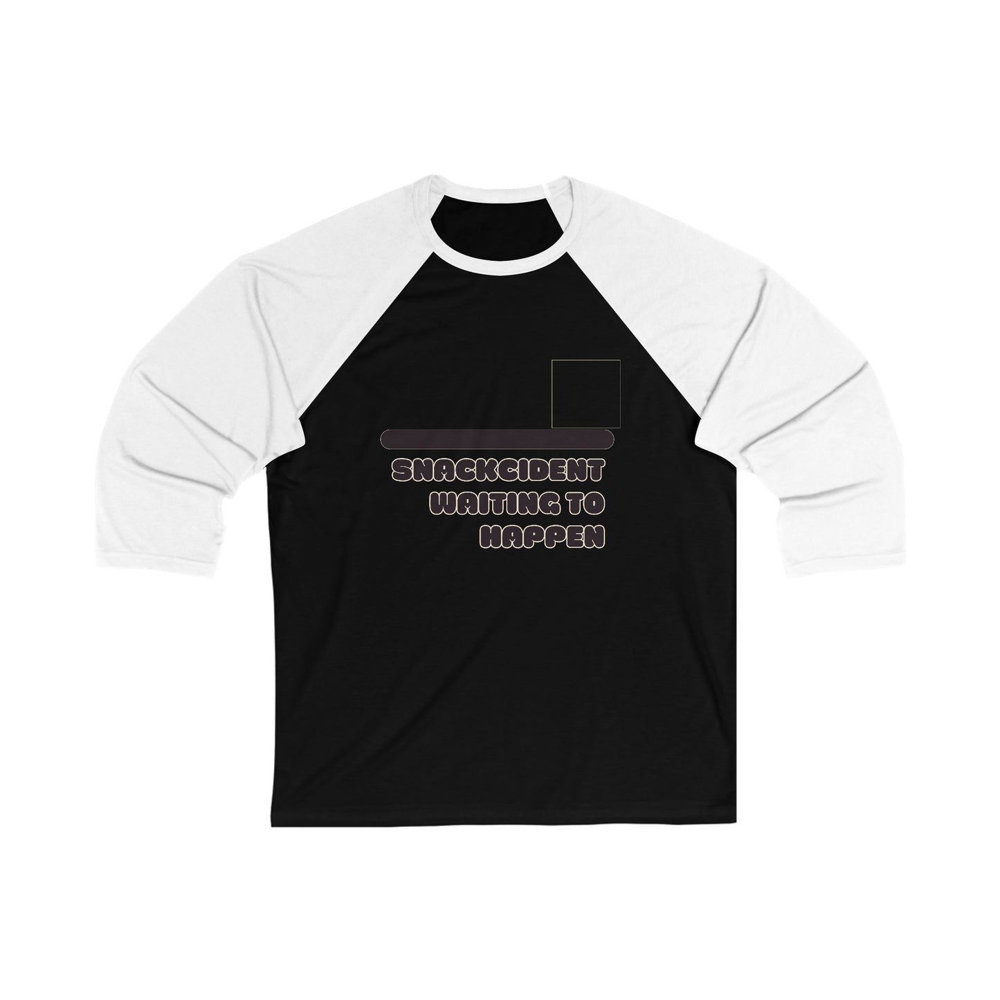 Funny Baseball Tee, Unisex 3/4 Sleeve Shirt, Perfect for Birthdays, Casual Wear, Gifts for Friends, Comedy Lover's Apparel