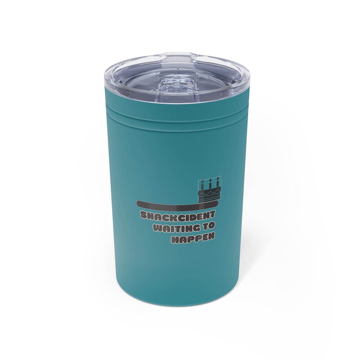 Funny Snackcident Tumbler, Insulated Coffee Cup for Adventurers, Birthday Gift, Humor Mug, Travel-Friendly Drinkware