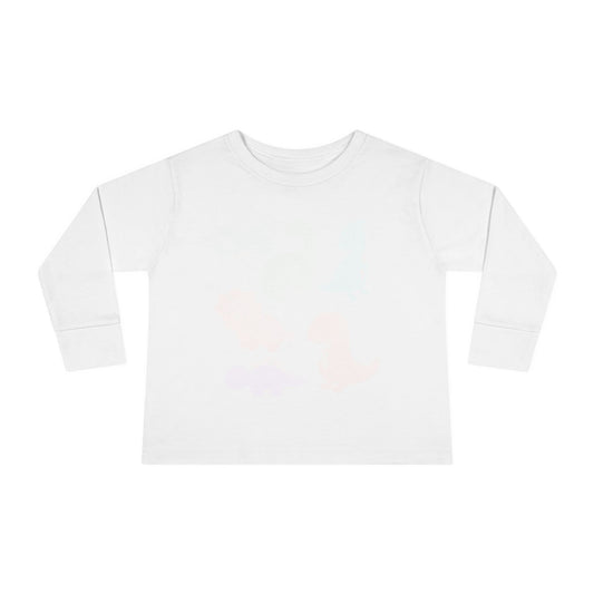 Toddler Long Sleeve Tee - Cozy and Cute Long Sleeve T-Shirt for Kids, Perfect for Playtime, Gift Ideas, Everyday Wear