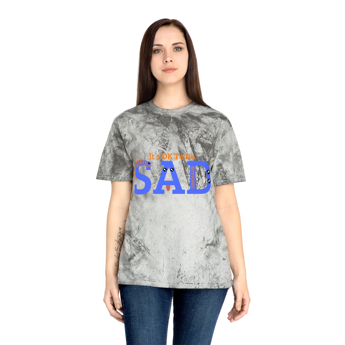 Unisex Color Blast T-Shirt, Comfort Tee, Mental Health Awareness Shirt, Casual Wear, Gift for Friends, Self-Care Fashion