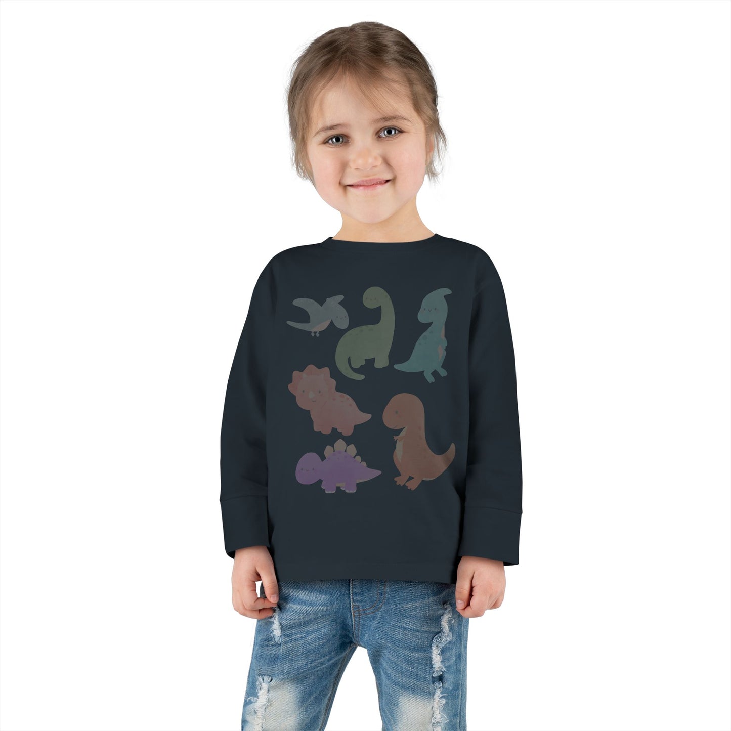 Toddler Long Sleeve Tee - Cozy and Cute Long Sleeve T-Shirt for Kids, Perfect for Playtime, Gift Ideas, Everyday Wear