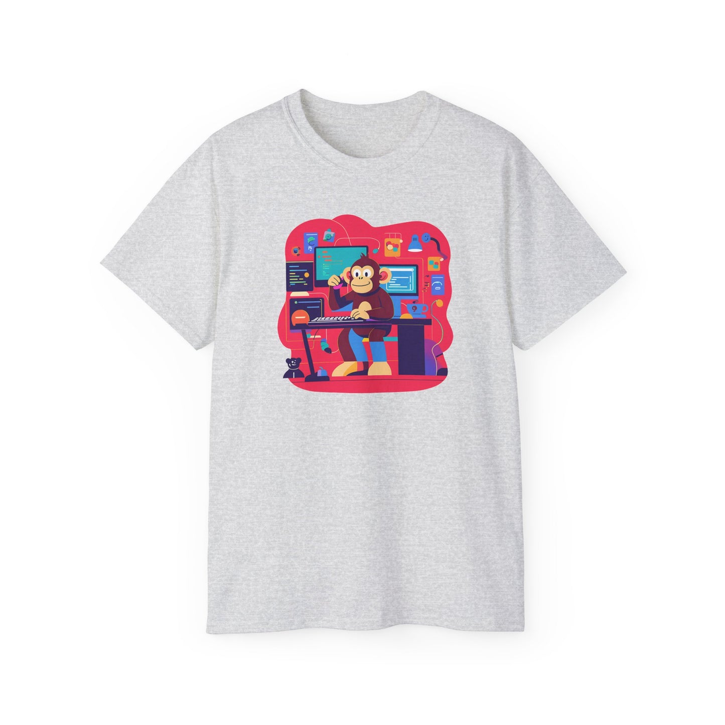 Playful Graphic Tee, Fun Casual Wear, Unique Gift for Gamers, Creative Illustration T-Shirt, Unisex Cotton Shirt, Birthday Present, [...]