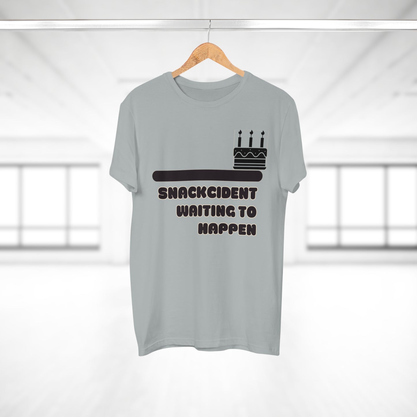 Snackcident Waiting To Happen - Men's T-shirt