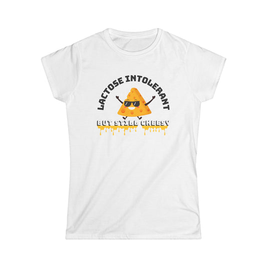Lactose Intolerant Funny Tee, Perfect for Dairy Lovers, Gift for Foodies, Casual Wear, Comedy T-Shirt, Cute Graphic Tee