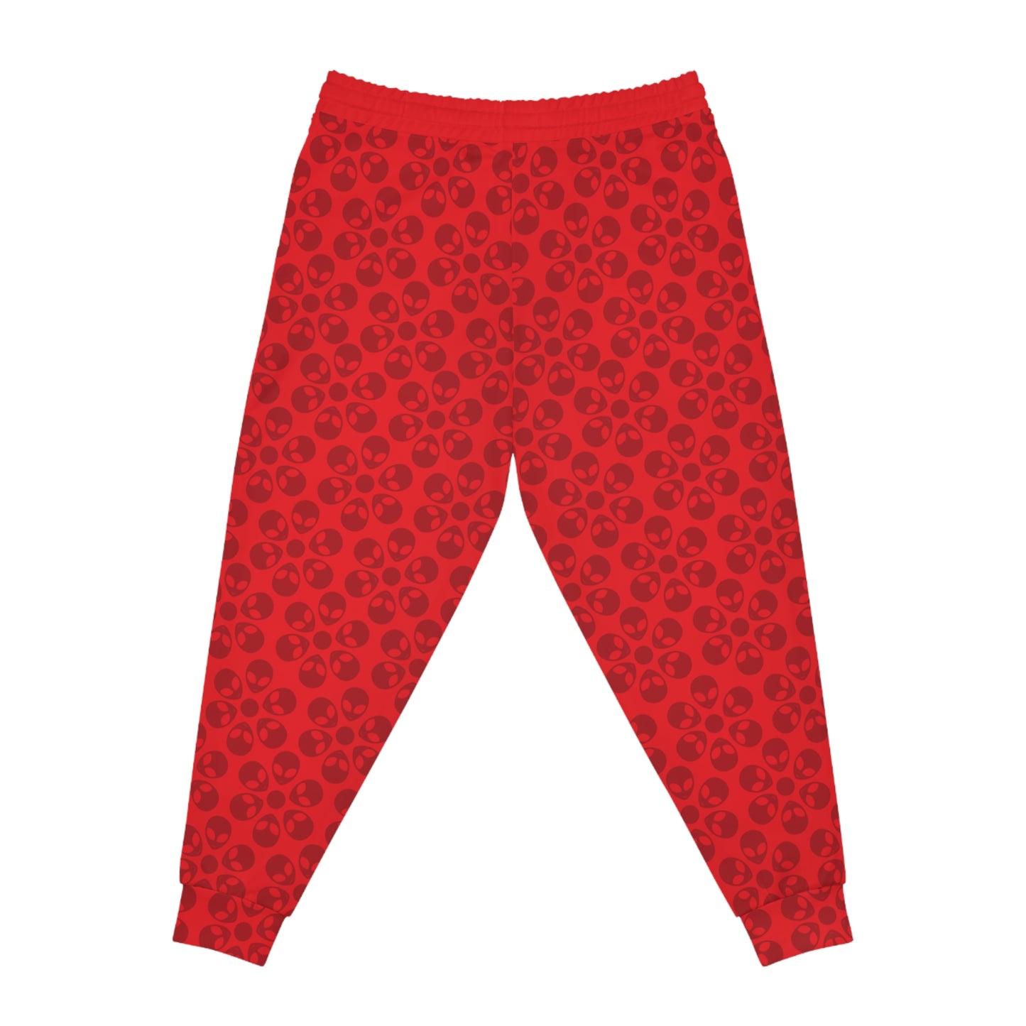 Stylish Floral Athletic Joggers Trendy Joggers Comfortable Workout Pants Casual Loungewear Gifts for Fitness Lovers Alien Flowers Red