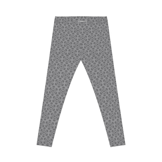 Chic Floral Leggings  Trendy Loungewear for Women Fitness Pants Yoga Wear Stylish Outfits Everyday Comfort Alien Flowers Grey