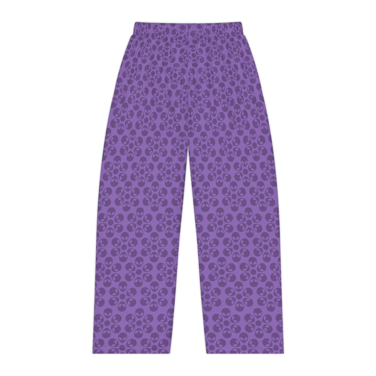 Cozy Floral Womens Pajama Pants Relaxed Loungewear Soft Sleepwear Perfect for Cozy Nights Gift for Her Comfortable Staying In Alien Flowers Light Purple