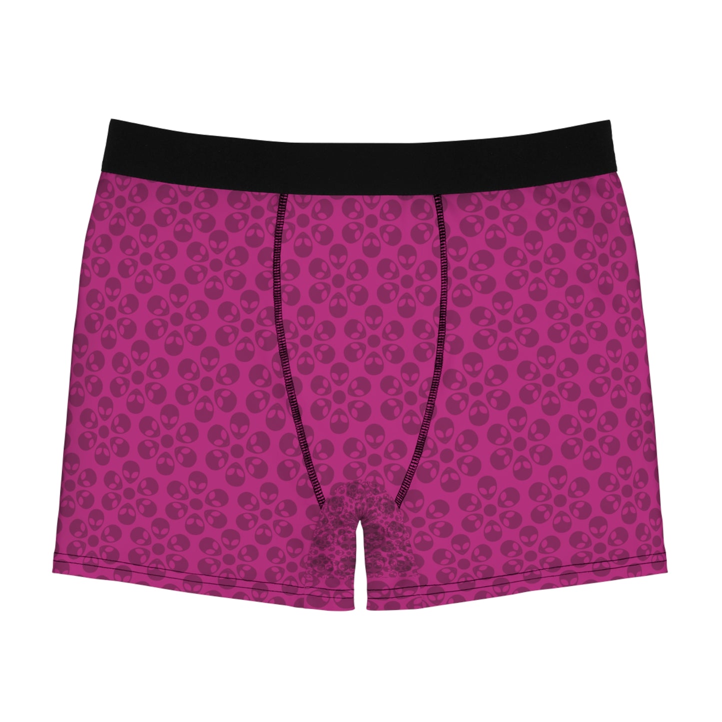 Mens Boxer Briefs  Alien Flowers Pink