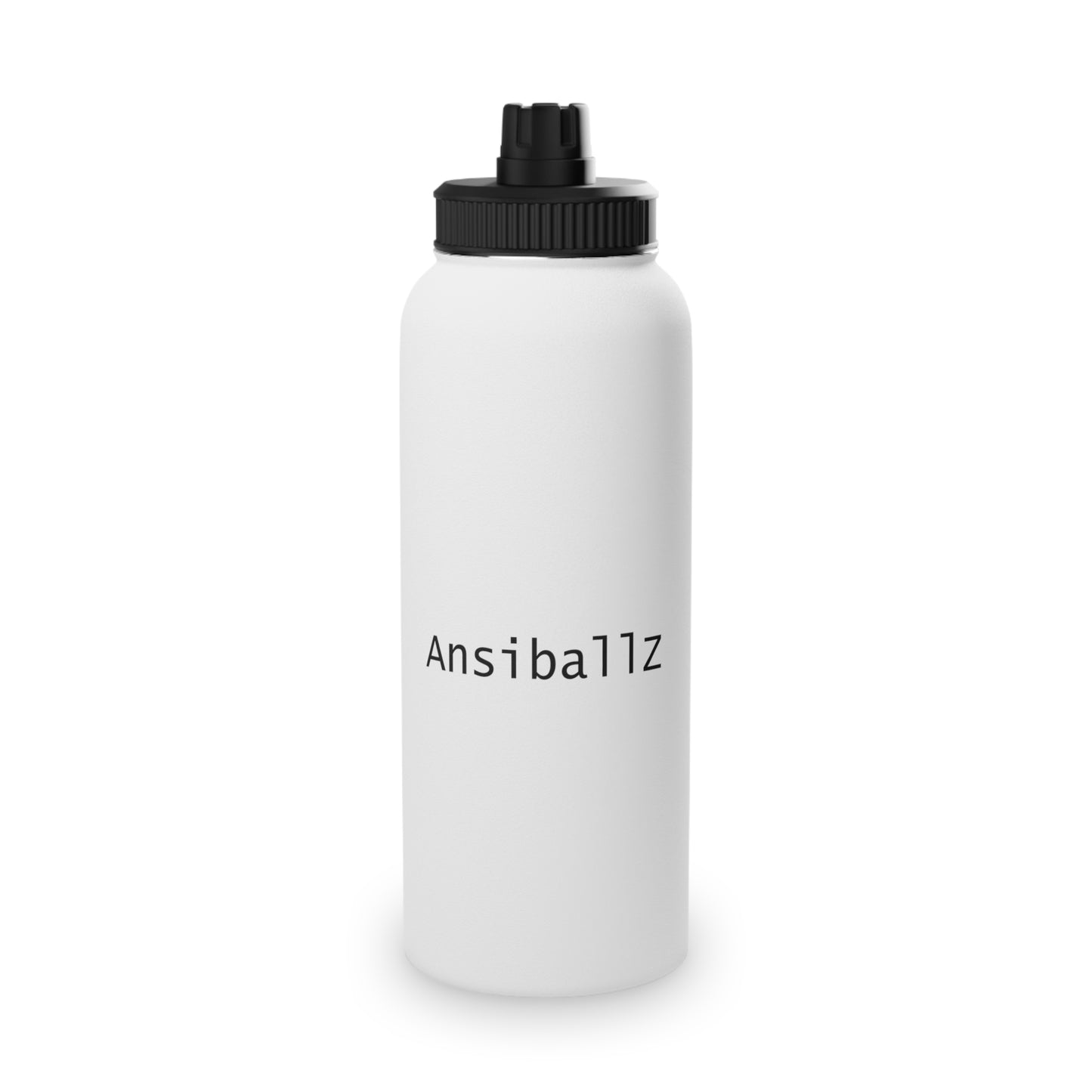 Stainless Steel Water Bottle with Sports Lid | Personalized Hydration, Travel Mug, Gym Bottle, Eco-Friendly Sports Water Container