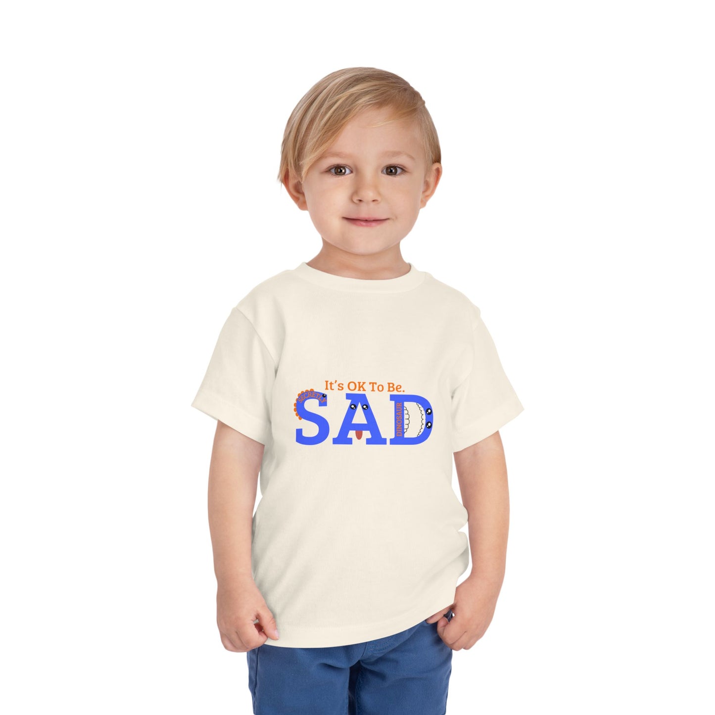 Emotional Support Toddler Tee - "It's OK To Be SAD"