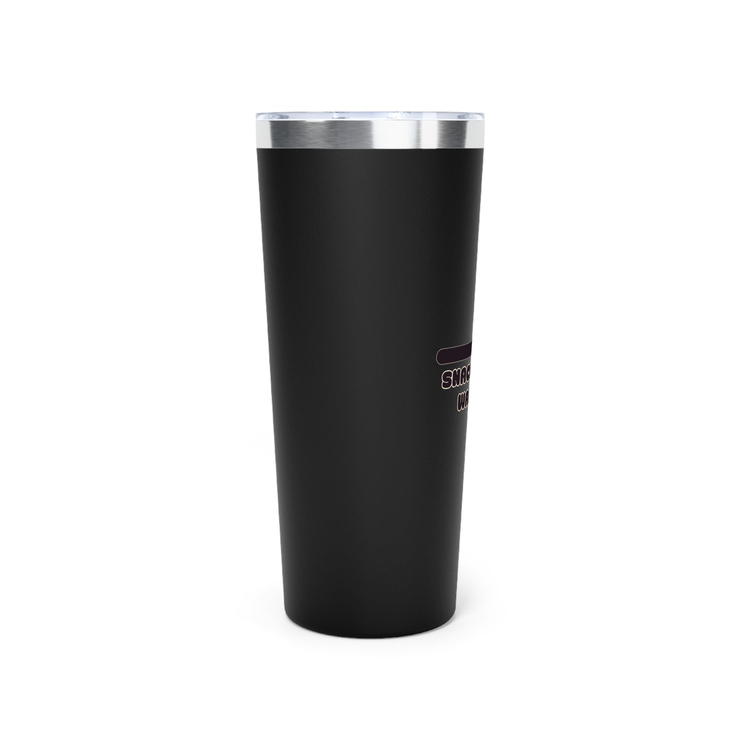Snackcident Waiting to Happen Tumbler | 22oz Copper Vacuum Insulated Cup for Coffee, Tea, Travel, Birthday Gift, Fun Designs