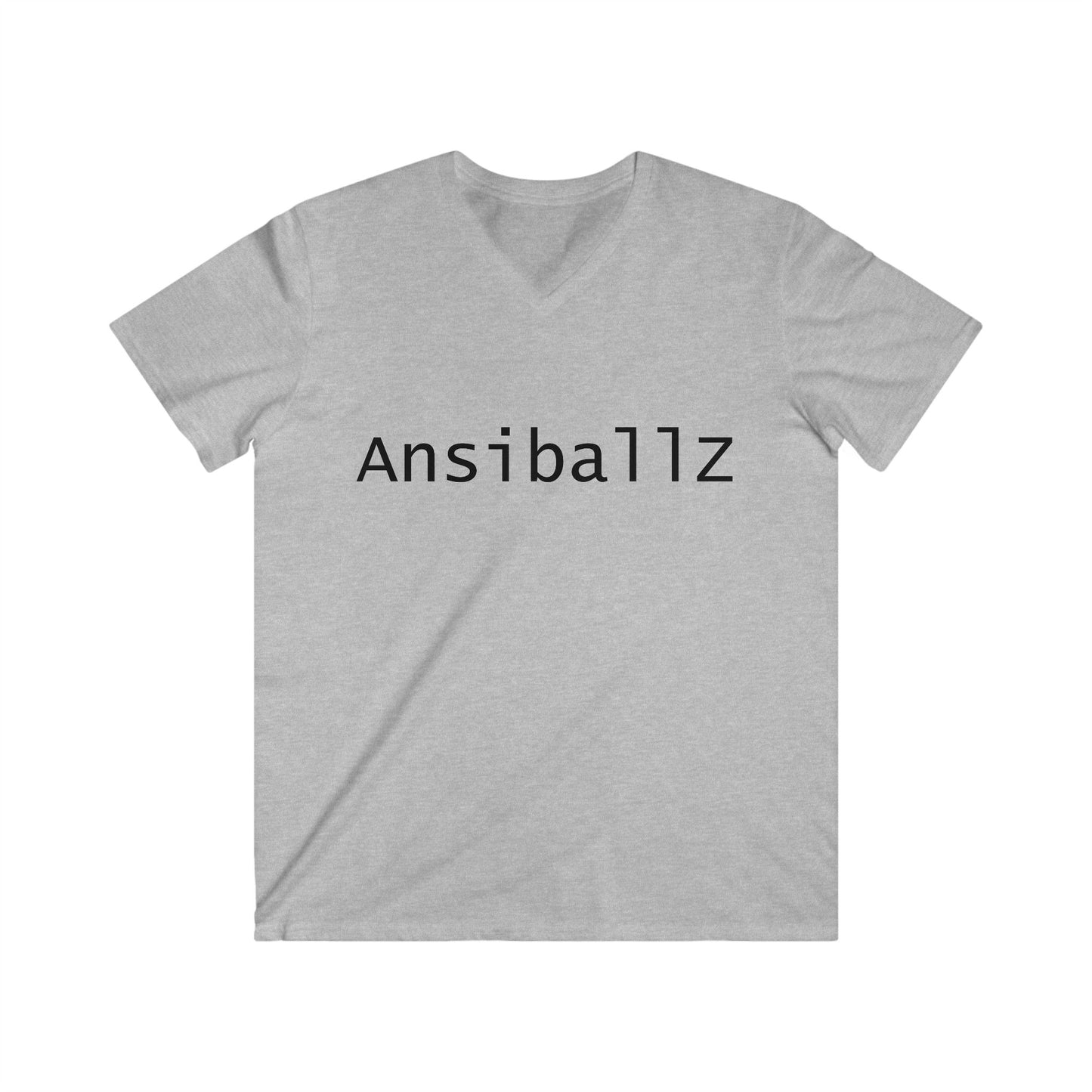 Men's Fitted V-Neck Tee - Stylish Graphic Casual Wear, Unique Gift, Trending Fashion, Everyday Comfort, Perfect for Relaxation