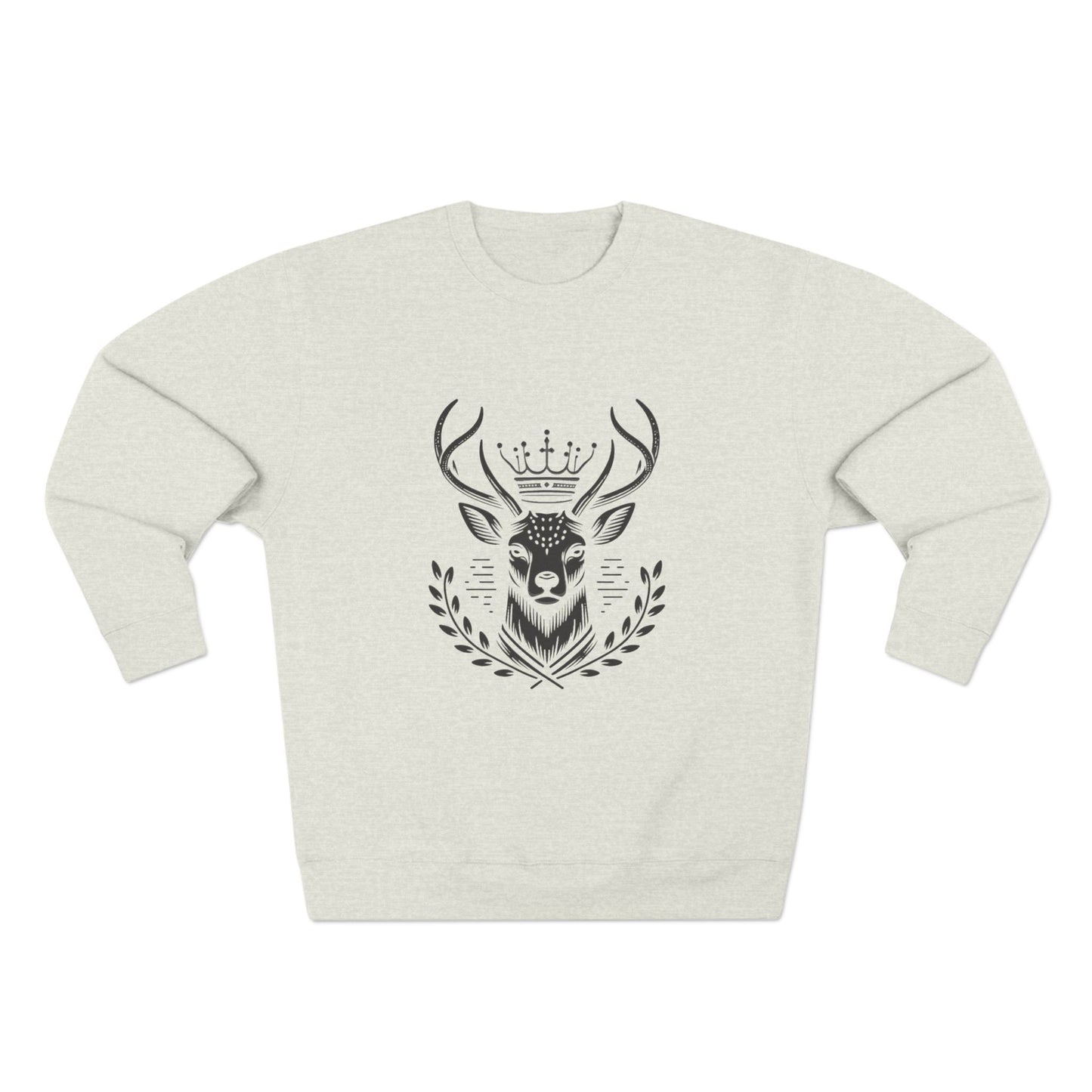 Majestic Deer Unisex Crewneck Sweatshirt – Cozy and Stylish for Nature Lovers - Oh Deer Lord