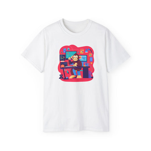 Playful Graphic Tee, Fun Casual Wear, Unique Gift for Gamers, Creative Illustration T-Shirt, Unisex Cotton Shirt, Birthday Present, [...]