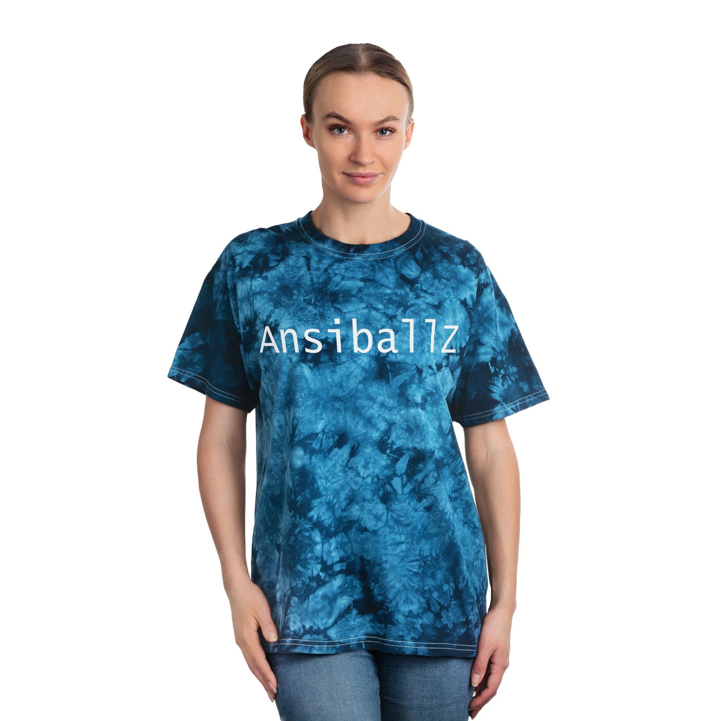 Crystal Tie-Dye Tee: Bohemian Style Top for Casual Vibes, Beachwear, Festivals, and Everyday Comfort