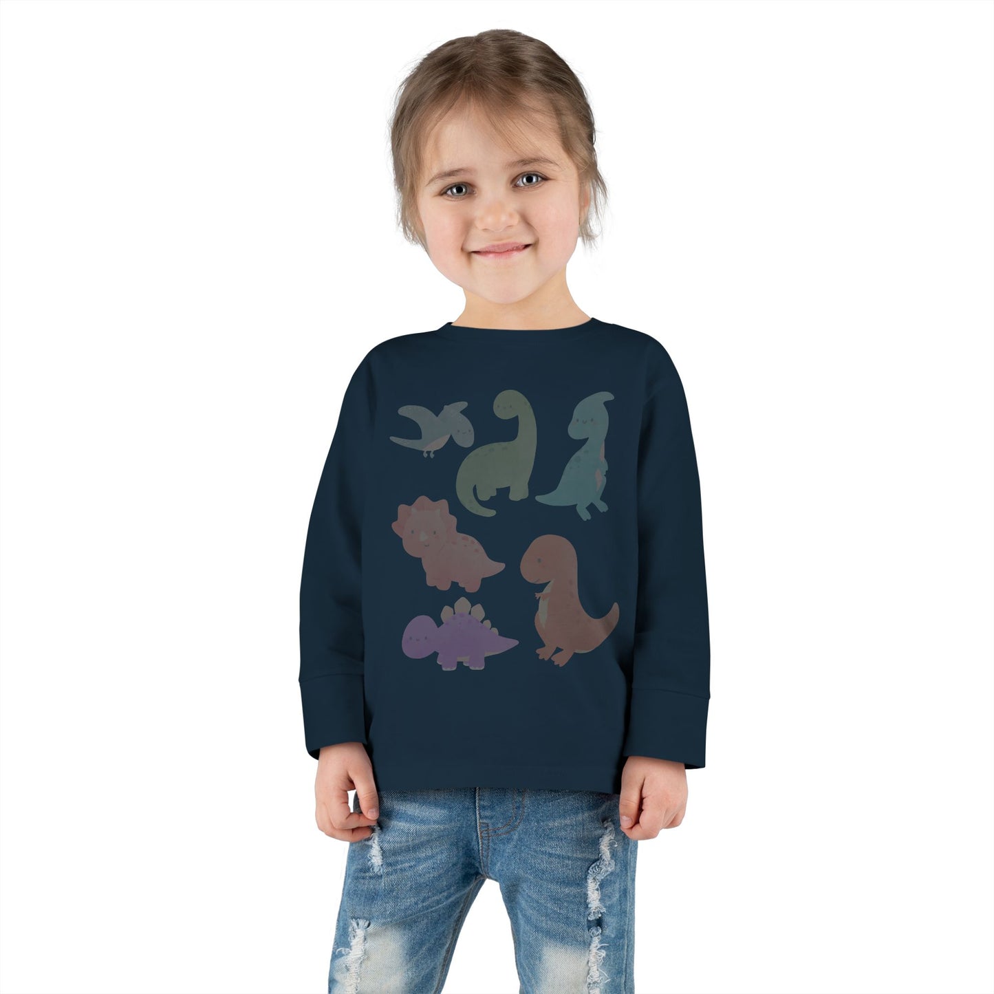 Toddler Long Sleeve Tee - Cozy and Cute Long Sleeve T-Shirt for Kids, Perfect for Playtime, Gift Ideas, Everyday Wear