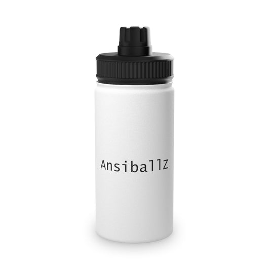 Stainless Steel Water Bottle with Sports Lid | Personalized Hydration, Travel Mug, Gym Bottle, Eco-Friendly Sports Water Container