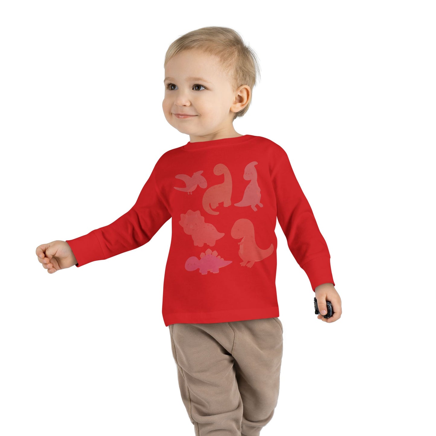 Toddler Long Sleeve Tee - Cozy and Cute Long Sleeve T-Shirt for Kids, Perfect for Playtime, Gift Ideas, Everyday Wear