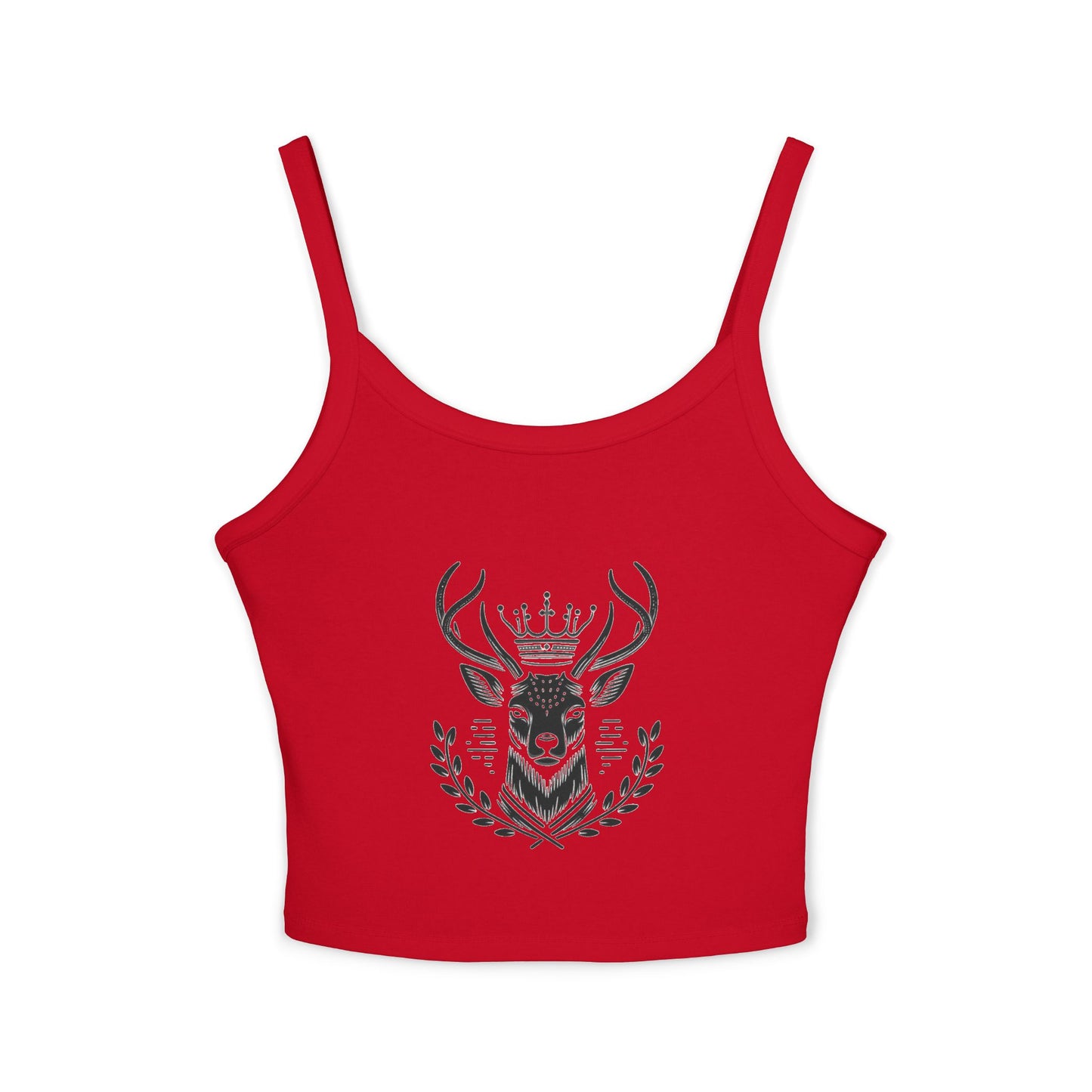 Royal Stag Women's Spaghetti Strap Tank Top - Stylish Summer Essential - Oh Deer Lord