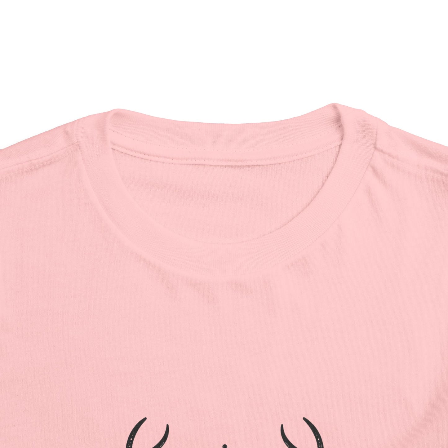 Royal Deer Toddler Short Sleeve Tee - Cute Animal Graphic Tee for Kids - Oh Deer Lord