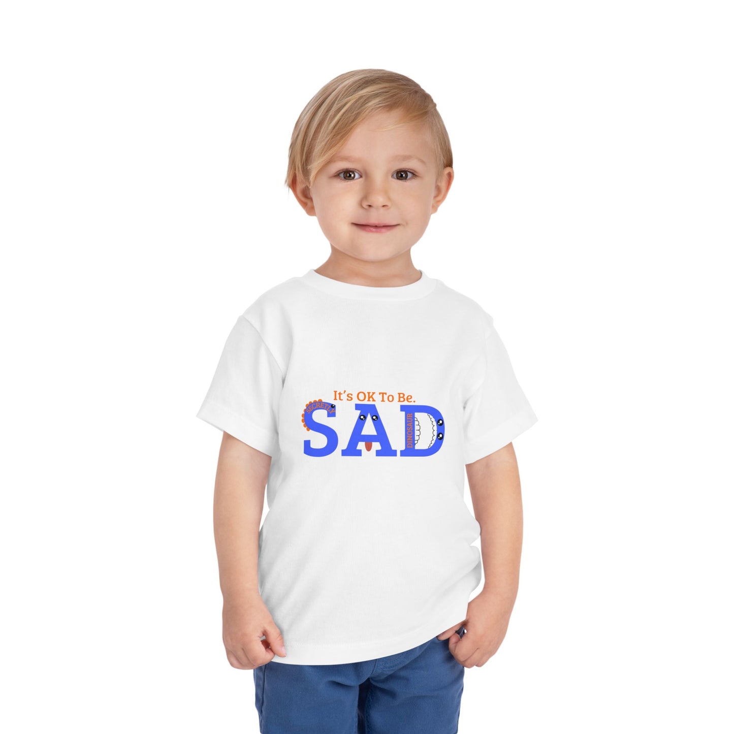 Emotional Support Toddler Tee - "It's OK To Be SAD"