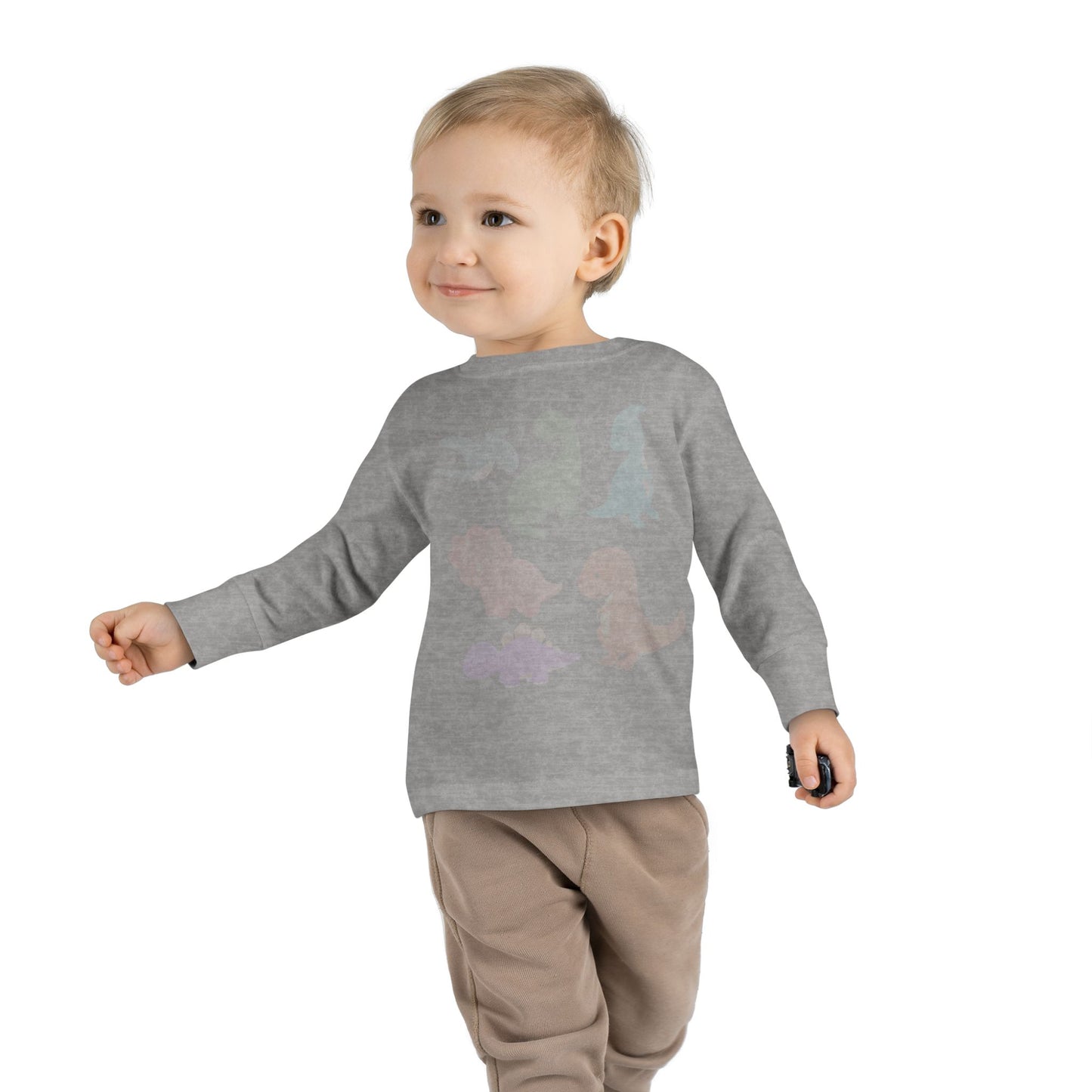 Toddler Long Sleeve Tee - Cozy and Cute Long Sleeve T-Shirt for Kids, Perfect for Playtime, Gift Ideas, Everyday Wear