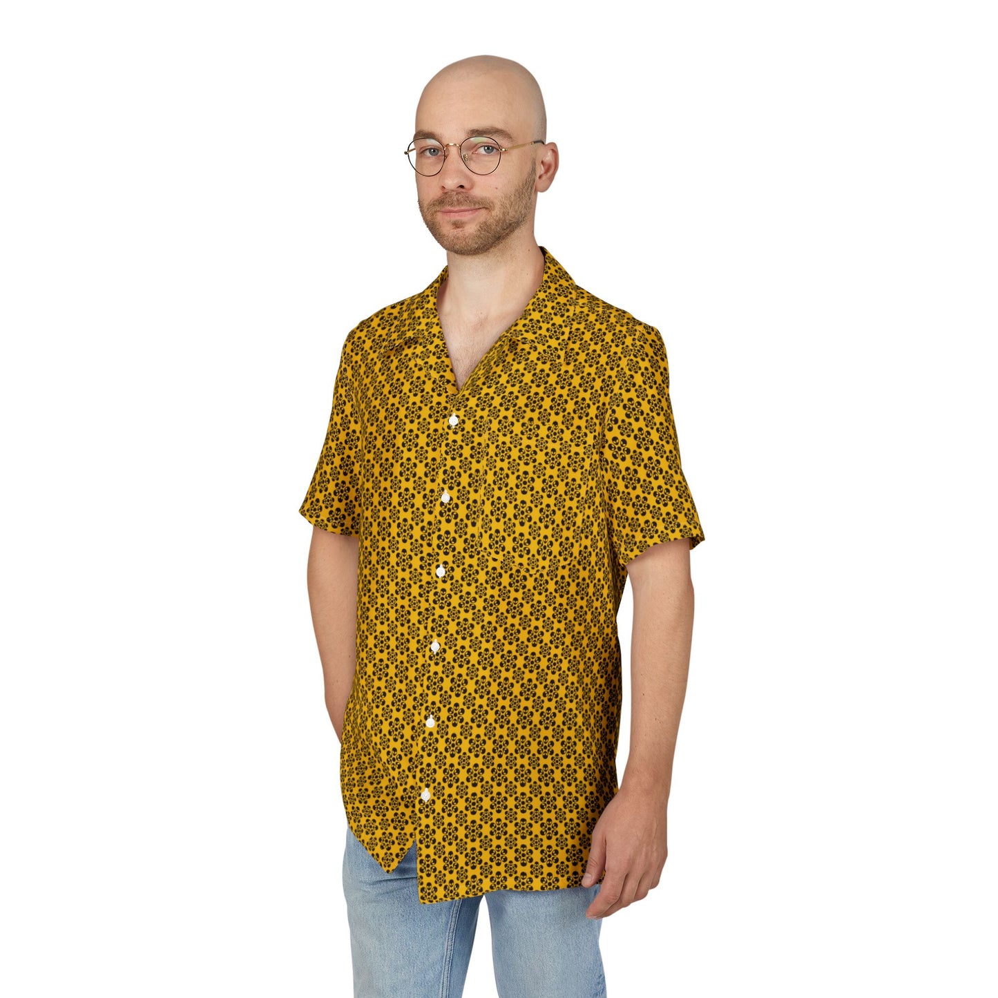 Alien Hawaiian Shirt - Unisex - Yellow