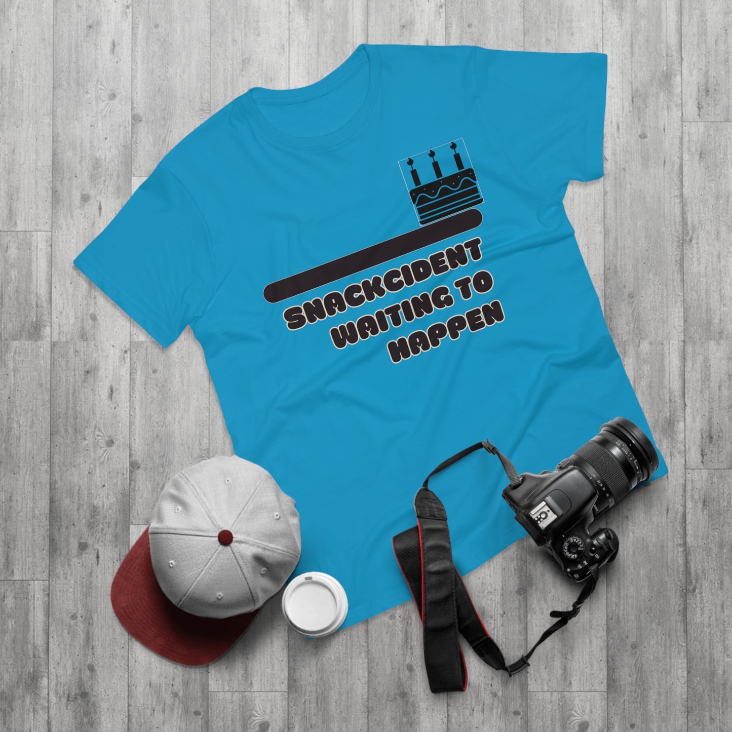 Snackcident Waiting To Happen - Men's T-shirt