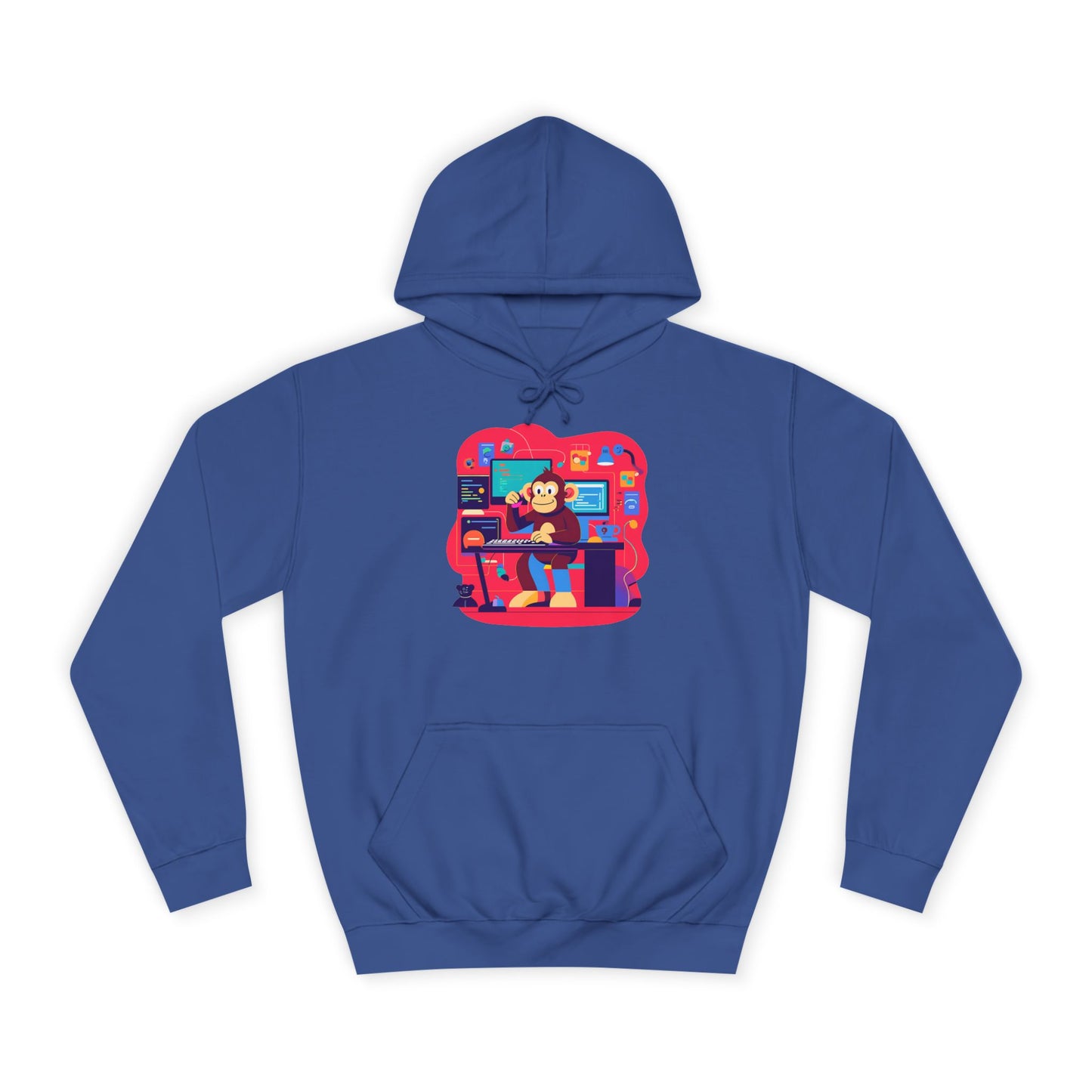 Colorful College Hoodie, Unisex Sweatshirt, School Spirit Wear, Gift for Students, Cozy Campus Apparel, College Graduation Gift