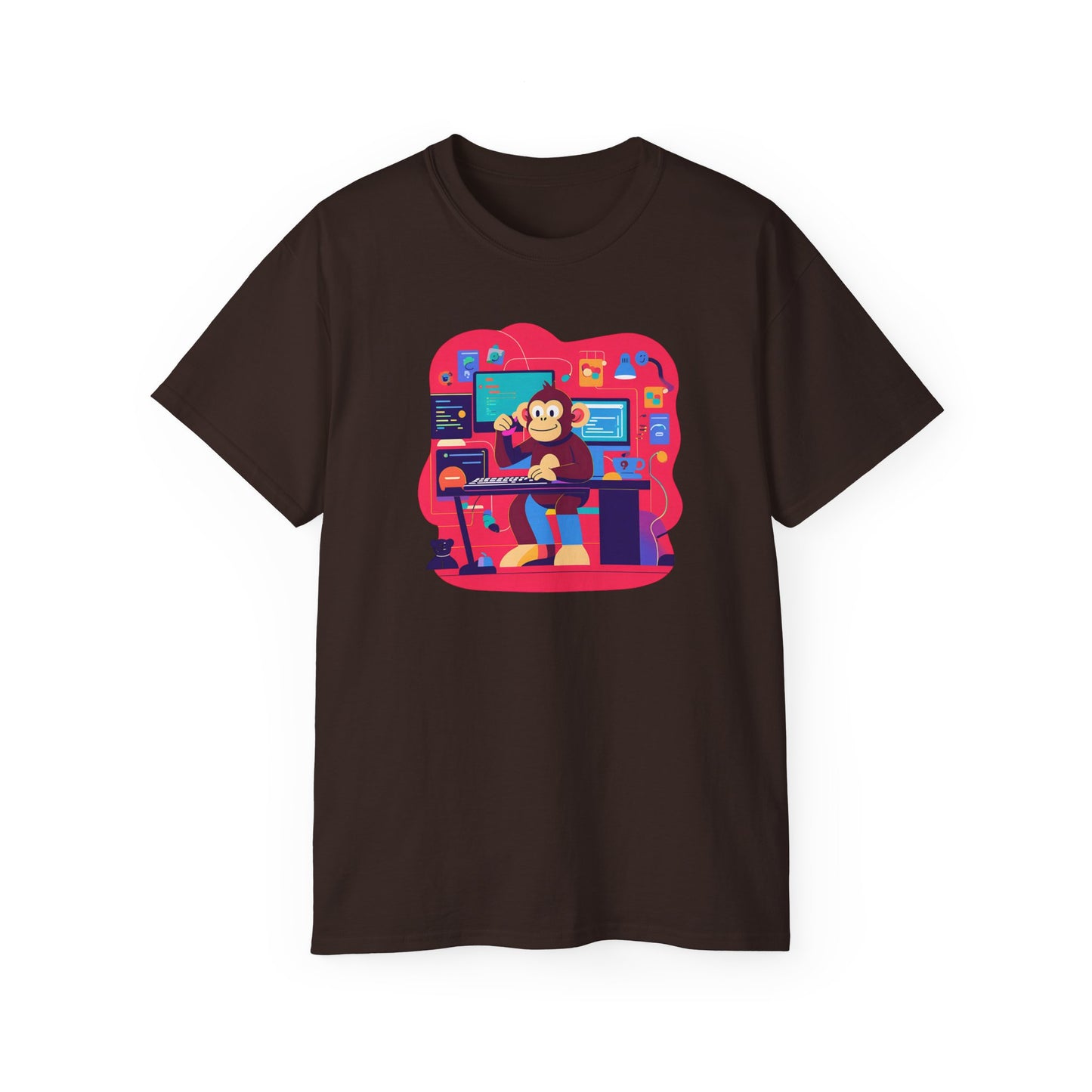 Playful Graphic Tee, Fun Casual Wear, Unique Gift for Gamers, Creative Illustration T-Shirt, Unisex Cotton Shirt, Birthday Present, [...]