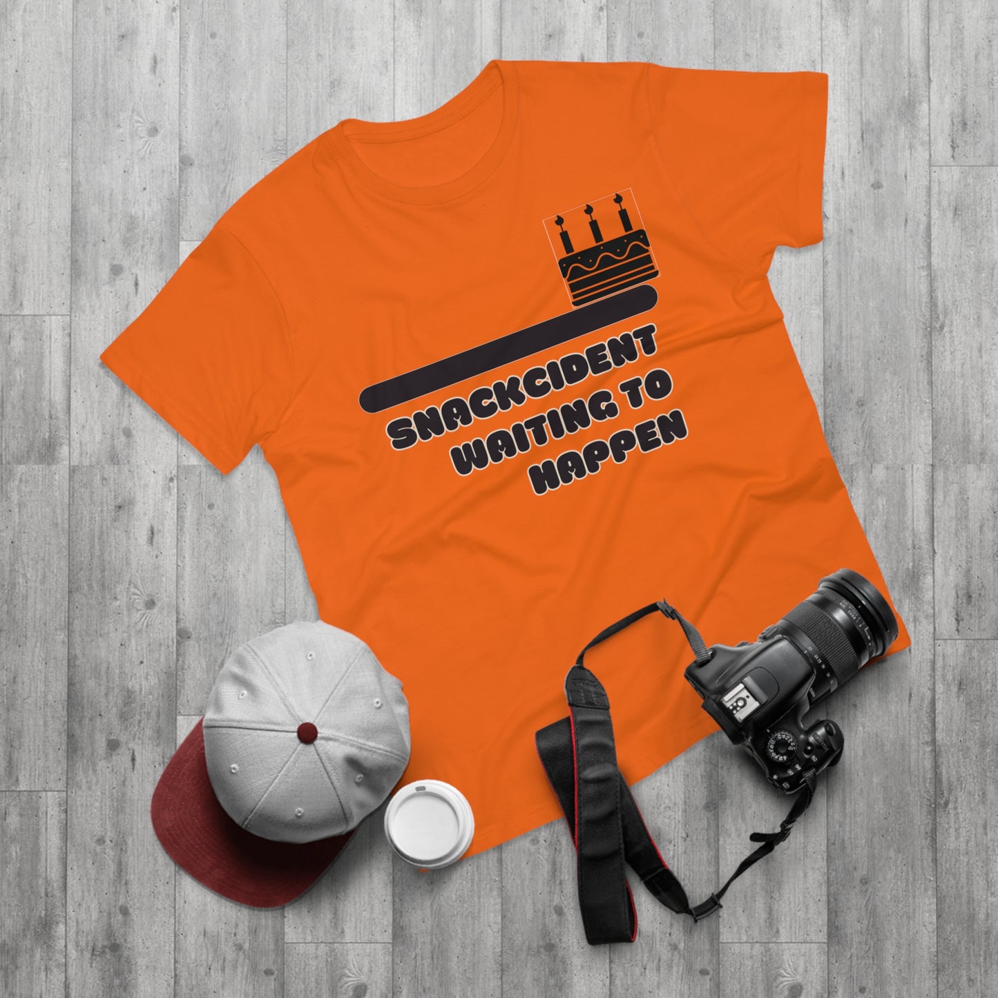 Snackcident Waiting To Happen - Men's T-shirt