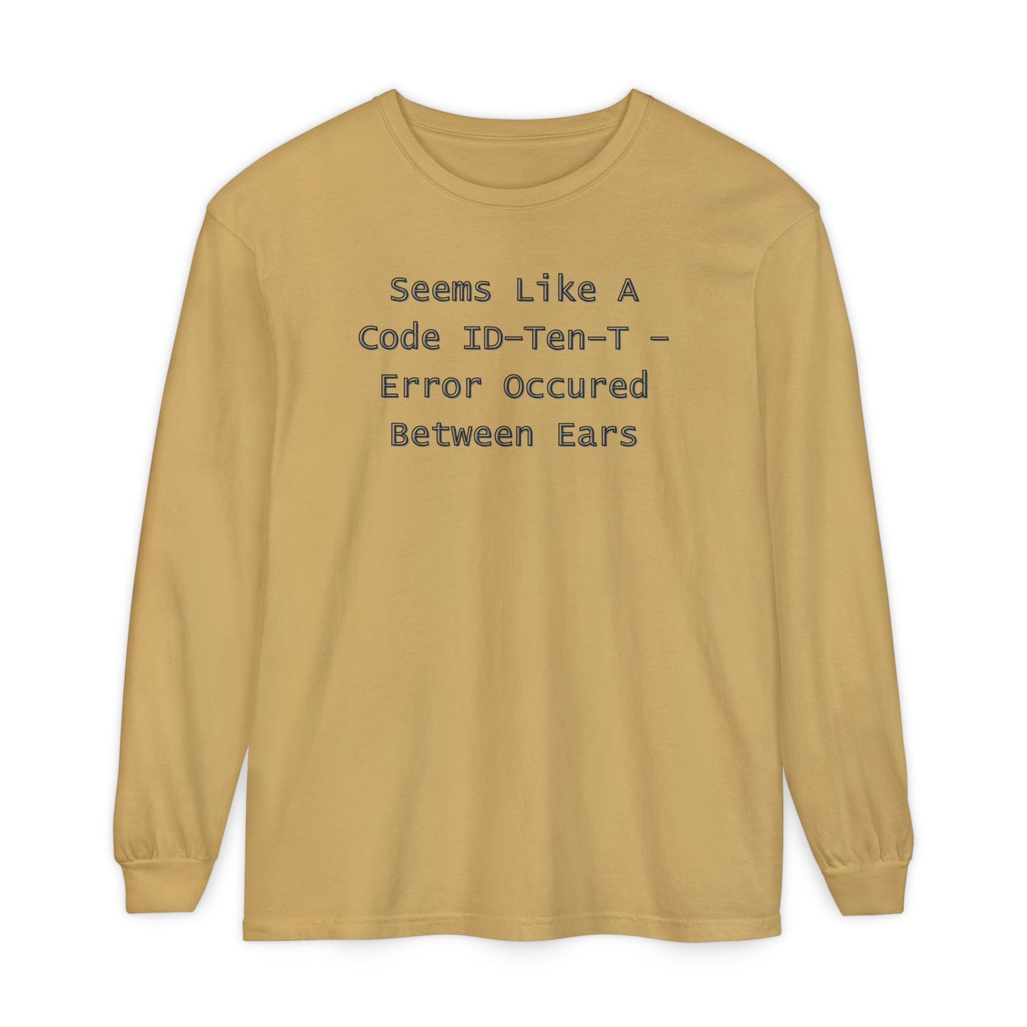 Unisex Garment-dyed Long Sleeve T-Shirt