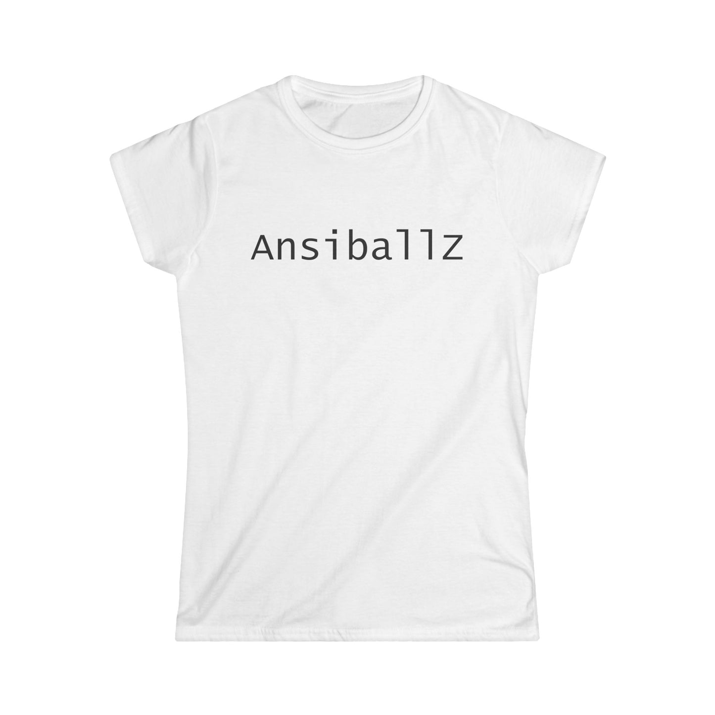 Chic Women's Softstyle Tee with 'Ansiballz' Print, Casual T-Shirt for Everyday Use, Unique Gift for Friends, Fun Quote Tee, Stylish [...]