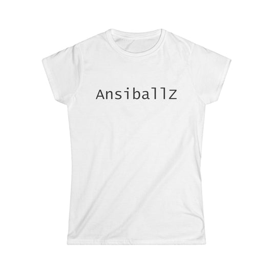 Chic Women's Softstyle Tee with 'Ansiballz' Print, Casual T-Shirt for Everyday Use, Unique Gift for Friends, Fun Quote Tee, Stylish [...]