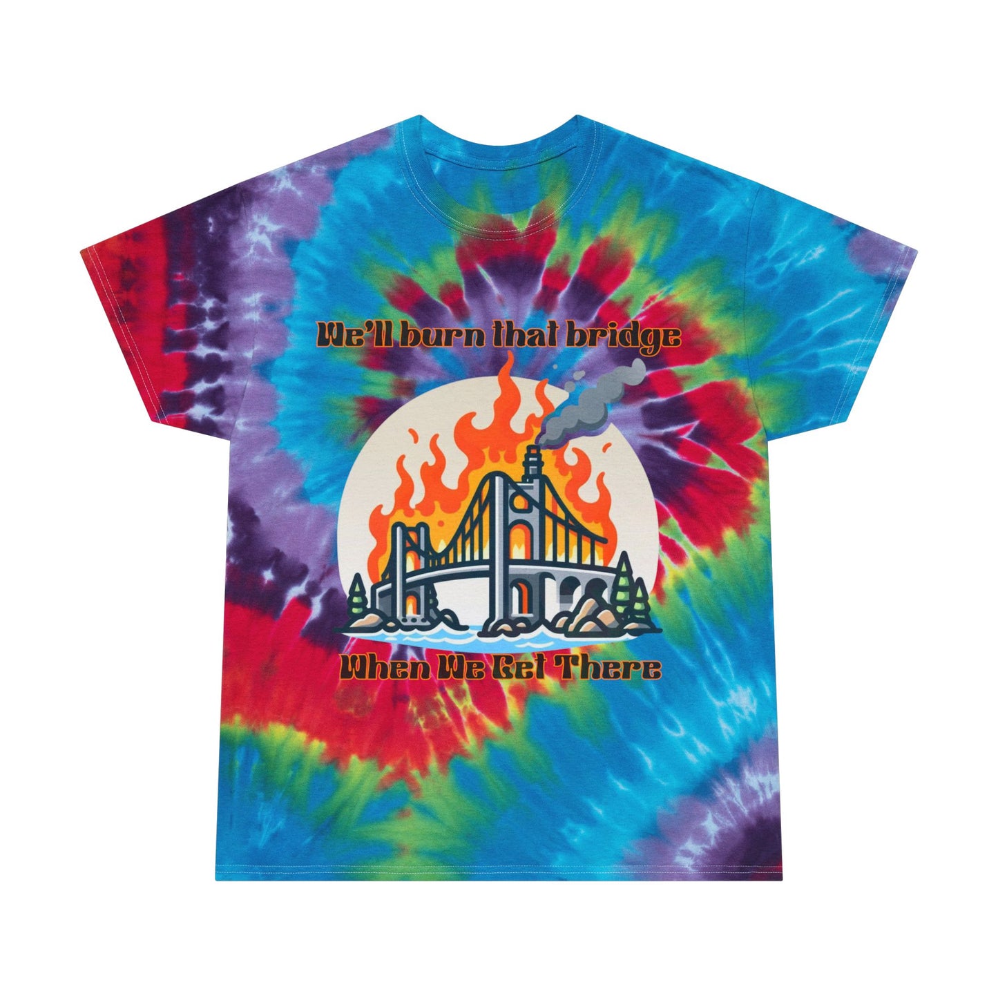 Spiral Tie-Dye Tee - Fun-Casual Shirt for Creative Souls, Vibrant Summer Style, Great for Festivals, Parties, and Chill Days