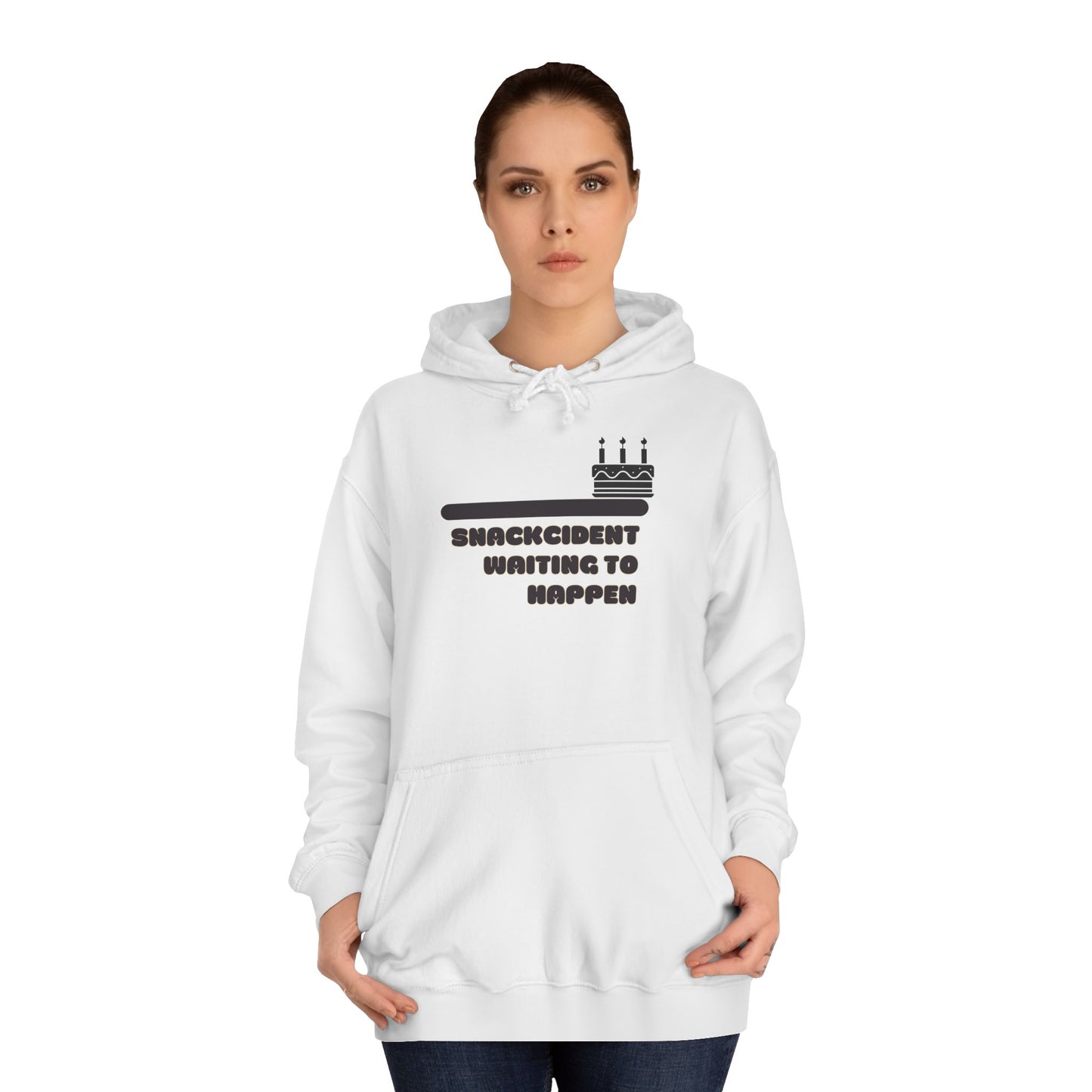 Unisex College Hoodie - Fun and Cozy Style for Students, Perfect for Campus Life, Gift for Graduates, Chill Days, Hoodie with Quirky Quote