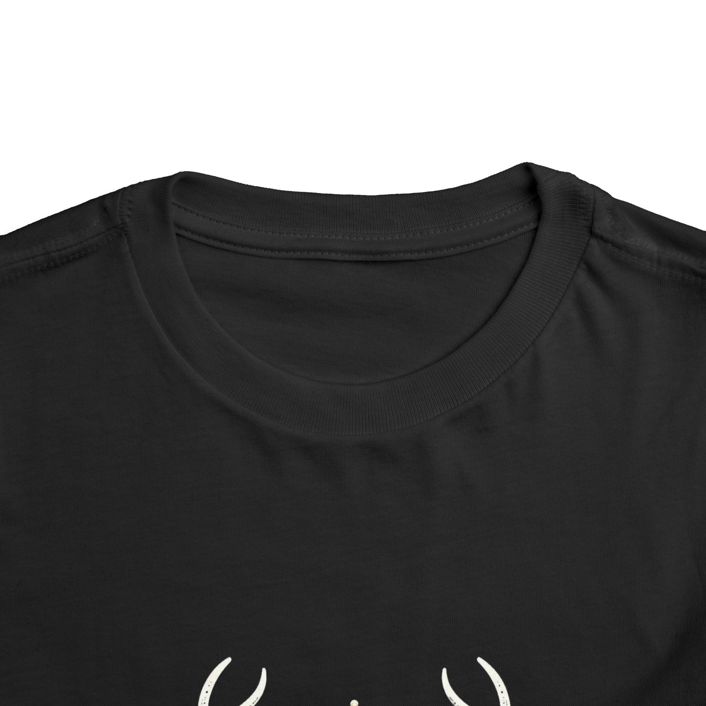 Royal Deer Toddler Short Sleeve Tee - Cute Animal Graphic Tee for Kids - Oh Deer Lord