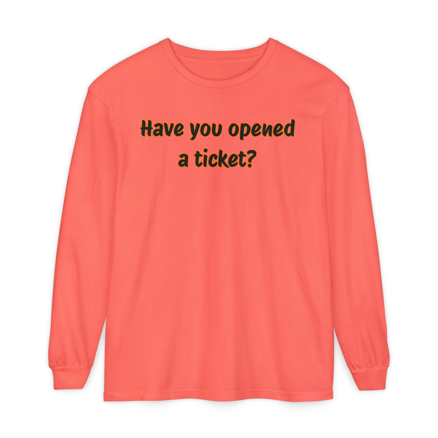 Unisex Garment-dyed Long Sleeve T-Shirt