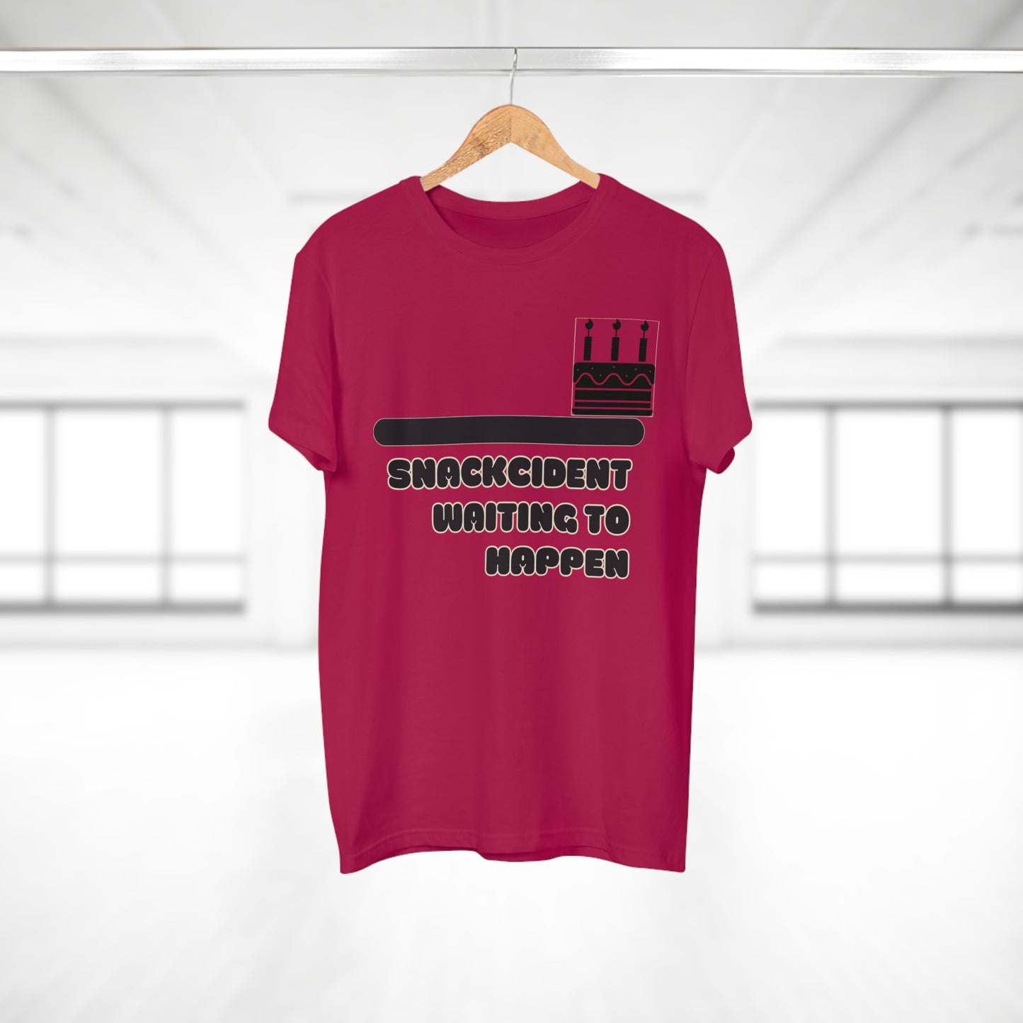 Snackcident Waiting To Happen - Men's T-shirt