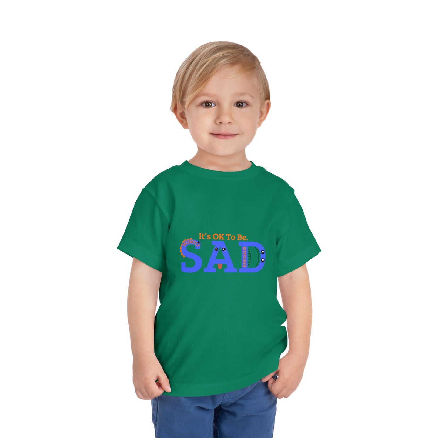 Emotional Support Toddler Tee - "It's OK To Be SAD"