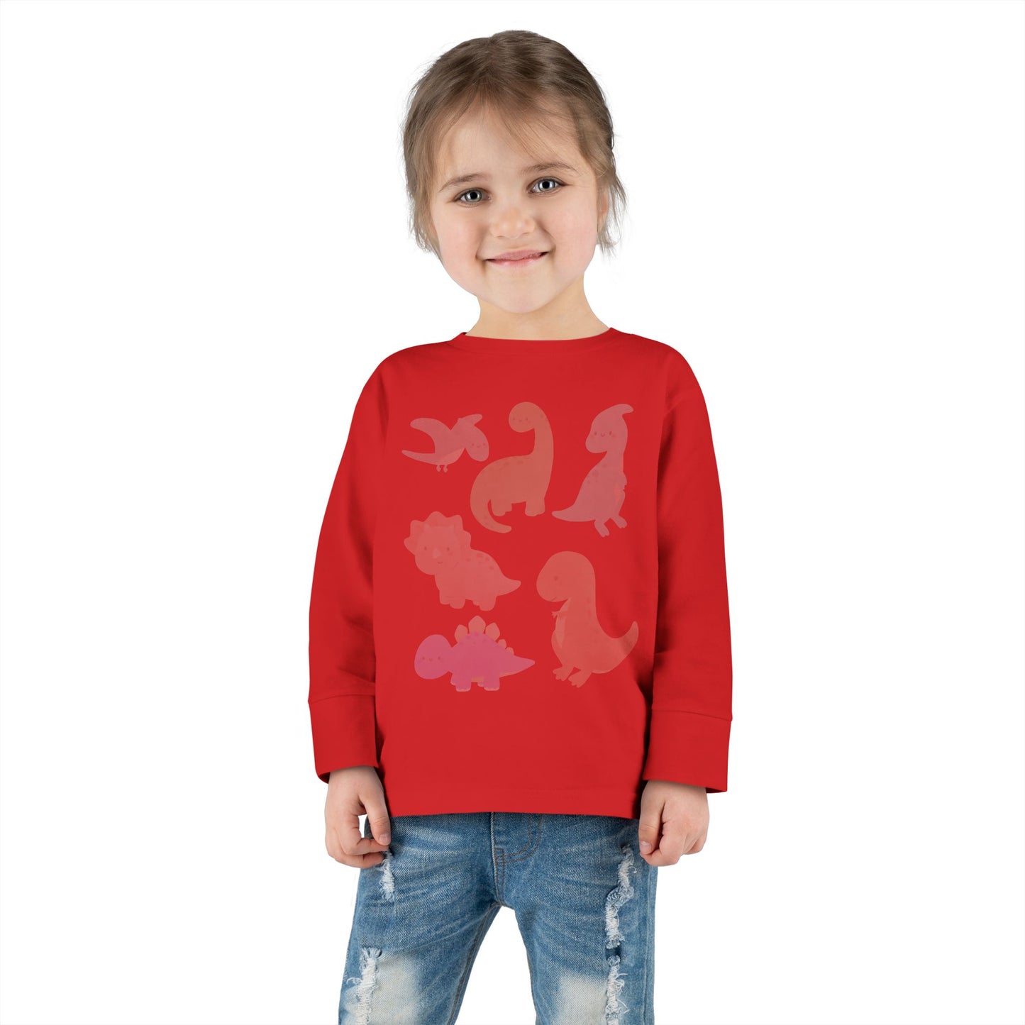 Toddler Long Sleeve Tee - Cozy and Cute Long Sleeve T-Shirt for Kids, Perfect for Playtime, Gift Ideas, Everyday Wear