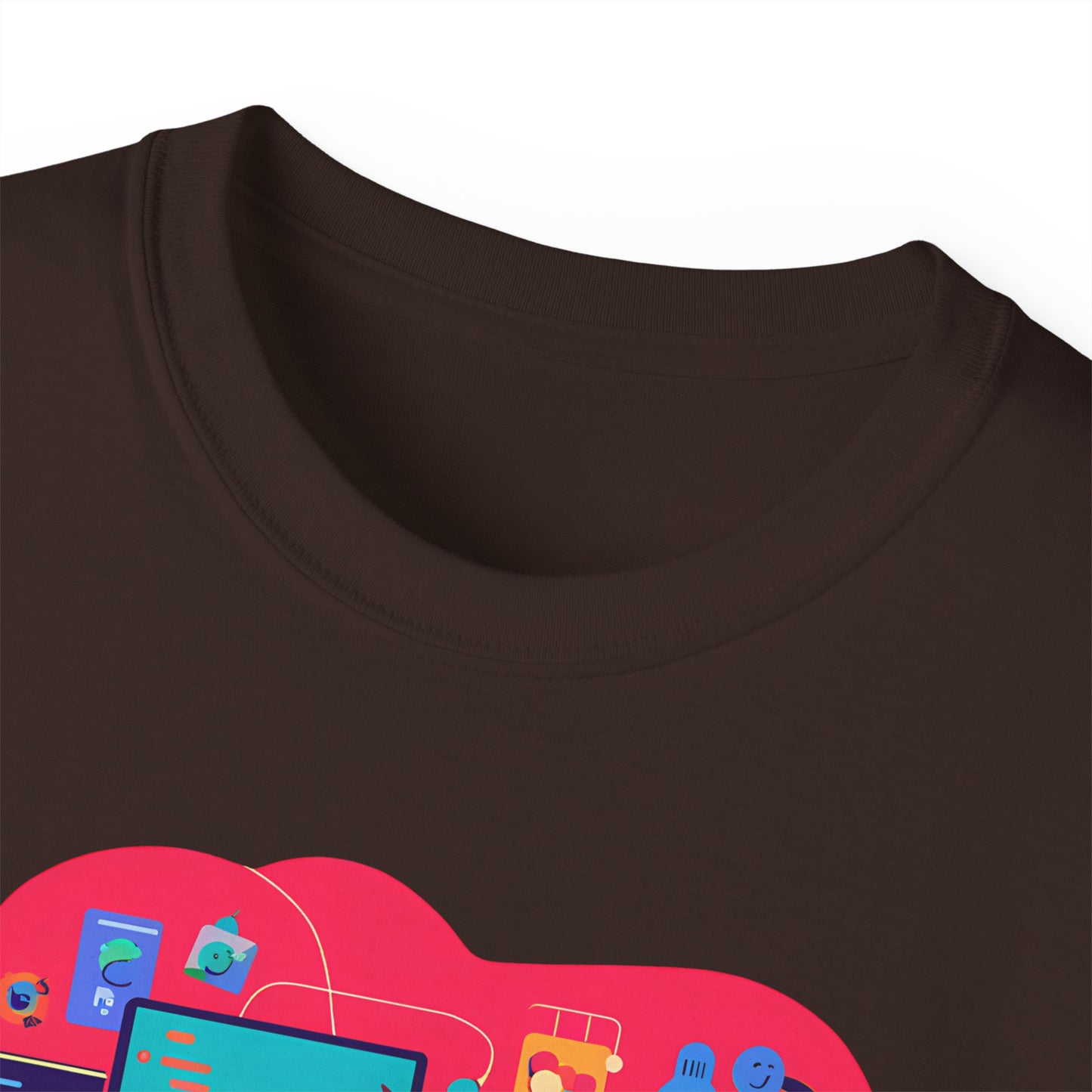 Playful Graphic Tee, Fun Casual Wear, Unique Gift for Gamers, Creative Illustration T-Shirt, Unisex Cotton Shirt, Birthday Present, [...]
